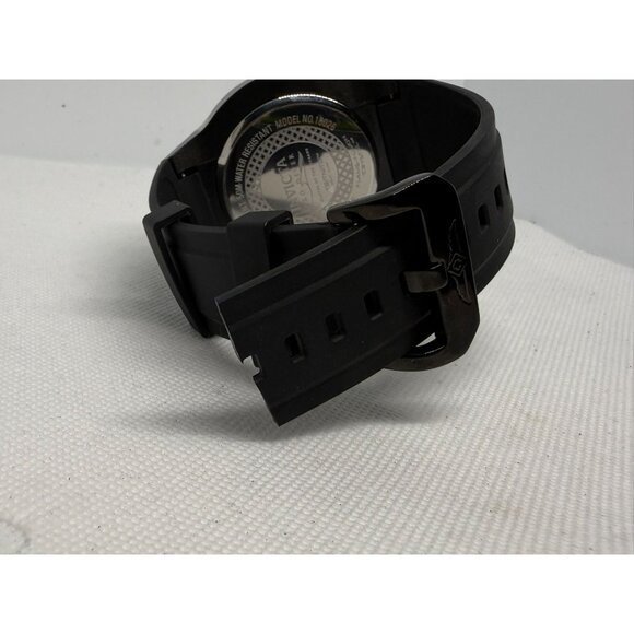 Invicta Pro Diver Mens Analog Watch 18026 50mm Stainless Steel Black Dial & Rubb - Picture 9 of 13